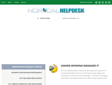Tablet Screenshot of norcalhelpdesk.com